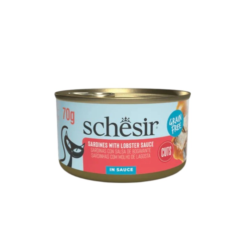 Schesir Cuts in Sauce - Trozos de Sardina con Bogavante (70g)