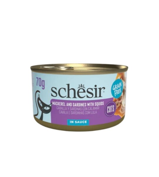 Schesir Cuts in Sauce - Trozos de Caballa y Sardina (70g)