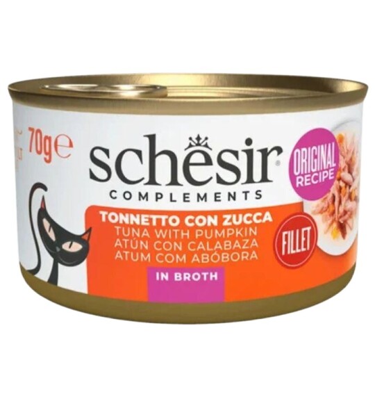 Schesir Fillet in Broth - Atún con Calabaza en Caldo (70g)
