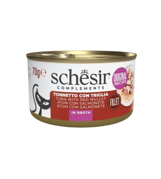 Schesir Fillet in Broth - Atún con Salmonete en Caldo (70g)