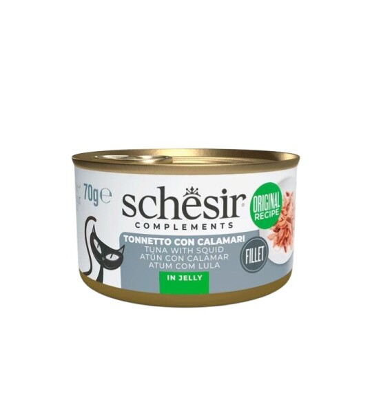 Schesir Fillet in Jelly - Atún con Calamar en Gelatina (70g)