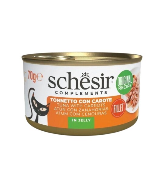 Schesir Fillet in Jelly - Atún con Zanahorias en Gelatina (70g)
