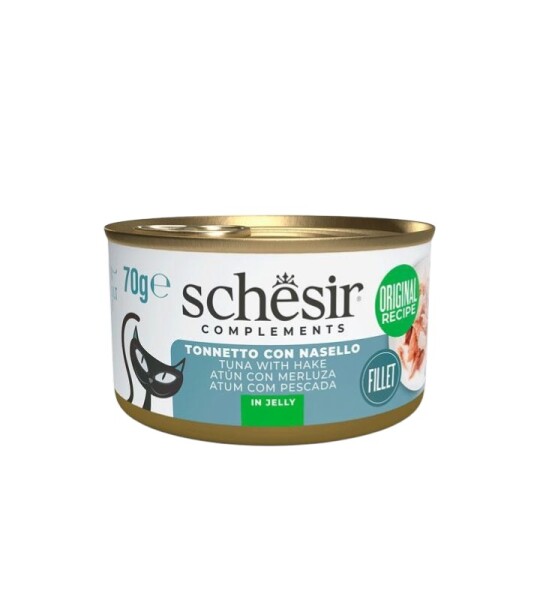 Schesir Fillet in Jelly - Atún con Merluza en Gelatina (70g)