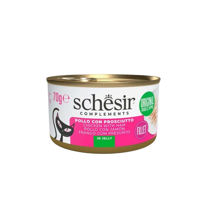 Schesir Fillet in Jelly - Pollo con Jamón en Gelatina (70g)