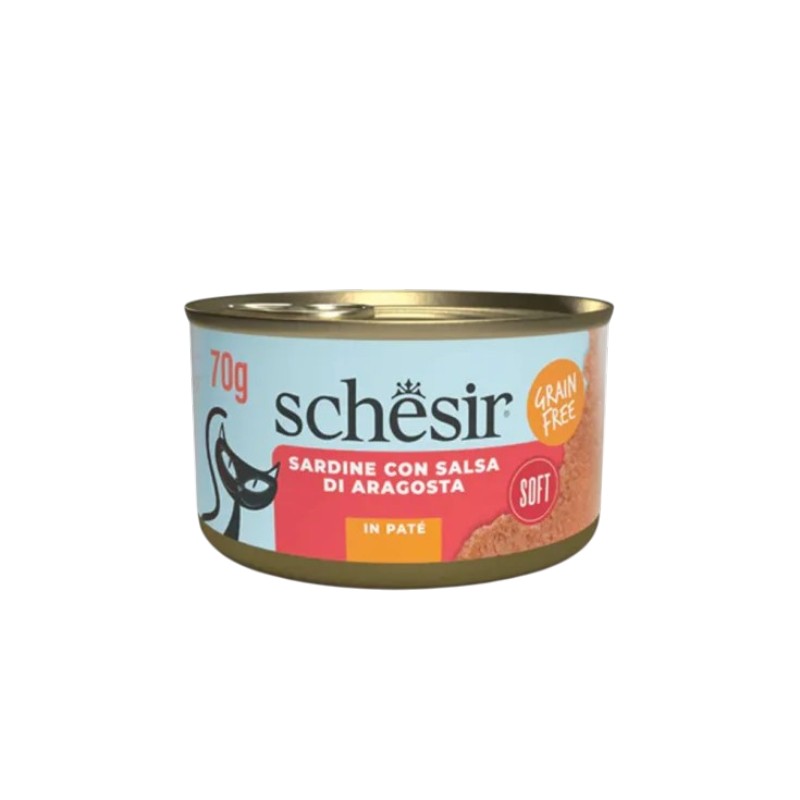 Schesir Paté - Sardina con Bogavante (70g)