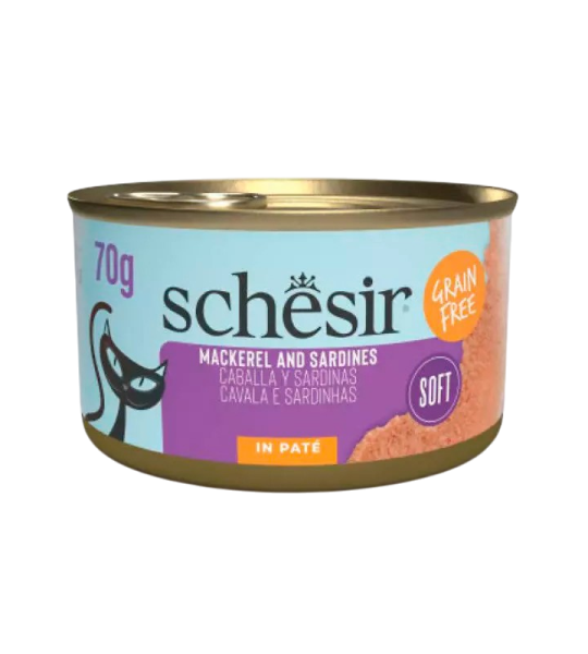 Schesir Paté - Cavalla y Sardinas (70g)
