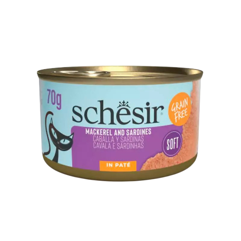 Schesir Paté - Cavalla y Sardinas (70g)