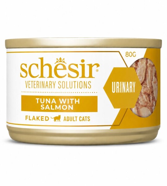 Schesir Urinary Atún Desmigado en Caldo Veterinary Solutions Weight Control (80g)