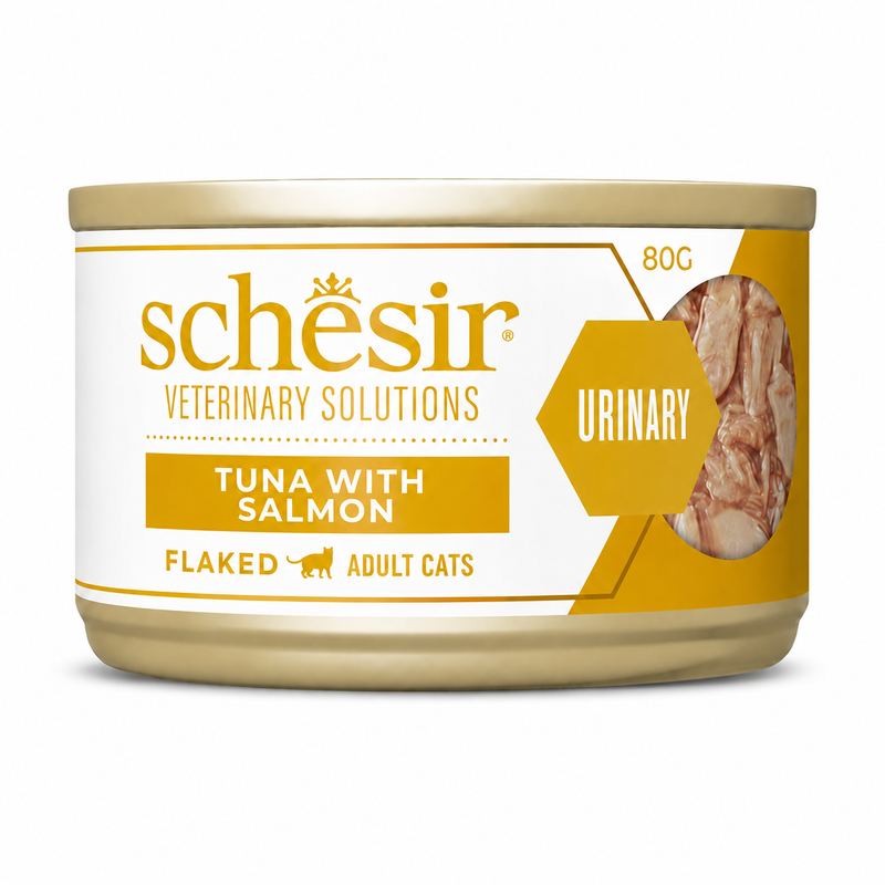 Schesir Urinary Atún Desmigado en Caldo Veterinary Solutions Weight Control (80g)