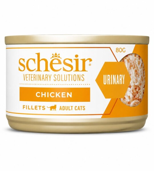 Schesir Urinary Filetes de Pollo en Caldo Veterinary Solutions Weight Control (80g)
