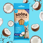 Soopa Barritas Dentales Coco y Semillas de Chía