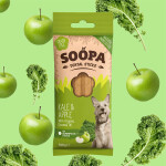 Soopa Barritas Dentales de Kale y Manzana para Perros