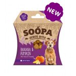 Soopa Bocaditos Dentales de Plátano y Calabaza para Perros Senior