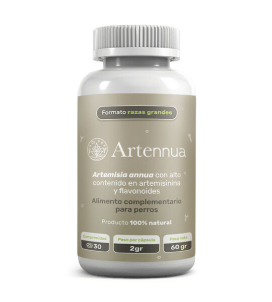 Artennua XL Razas Grandes Estimulador del Sistema Inmunológico con Artemisia Annua 30 cápsulas