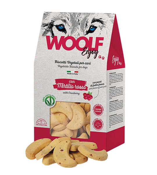 Woolf Enjoy Galletas Veganas con Arándanos