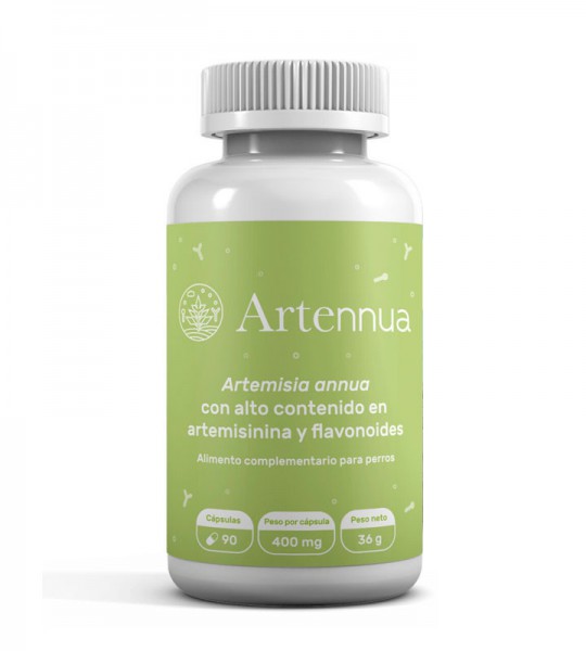 Artennua Estimulador del Sistema Inmunológico para Mascotas con Artemisia Annua 90 cápsulas