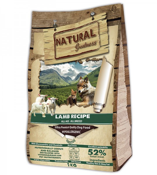 Natural Greatness Receta Cordero