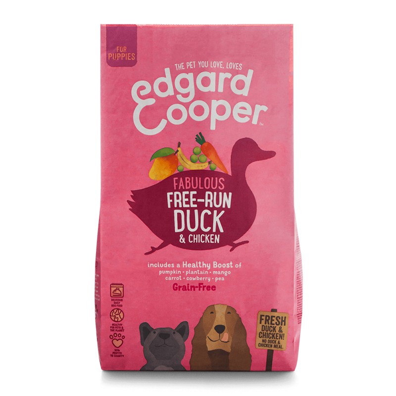 Edgard Cooper Cachorros Pato de Granja y Pollo