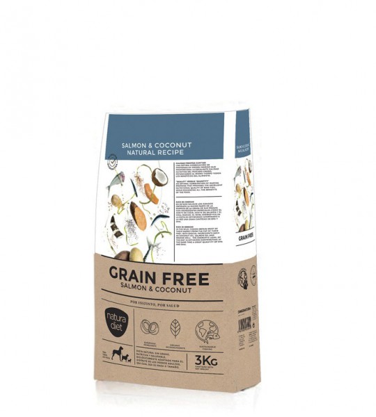 Natura Diet Grain Free Salmón y Coco