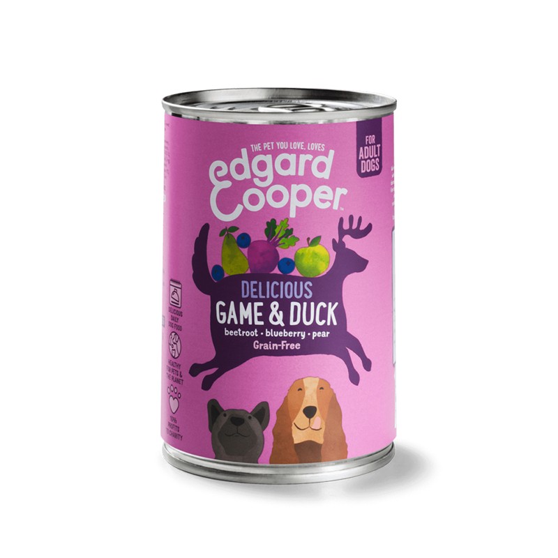 Edgard Cooper Lata Animales de Caza y Pato 400g