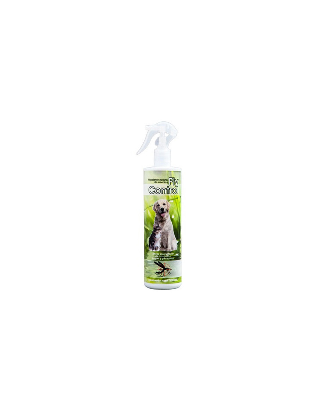 Fly Control Spray repelente natural para perros y gatos 500 ml