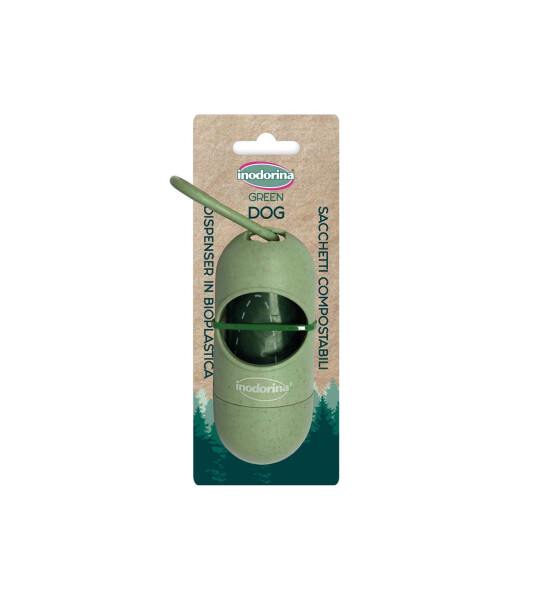 Inodorina Bio Dispensador + Bolsas Bio y Compostables