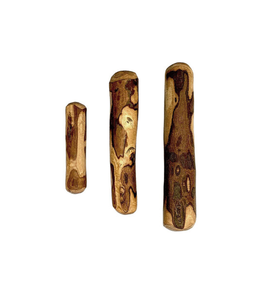 Mordedor Natural de Madera de Olivo Tratada con Aceite de Oliva